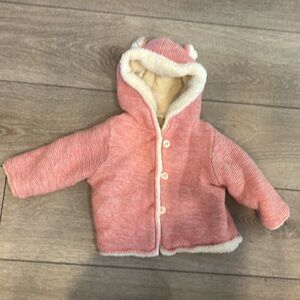 Baby Gap fleece knit jacket size 6-12mo